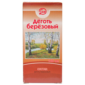 Дьоготь березовий флакон 100 мл