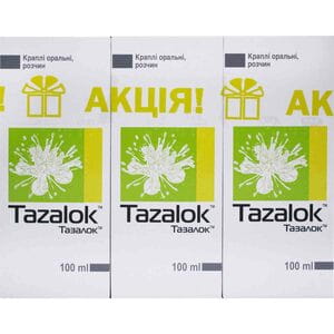 Тазалок краплі орал. р-н фл. 100мл 2+1