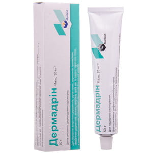 Дермадрін мазь туба 50г