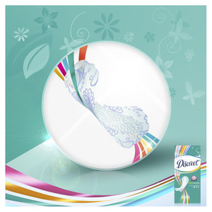 Прокладки ежедневные женские DISCREET (Дискрит) Deo Water Lily Plus (Део Ватер Лили Плюс) Водяная лилия 50 шт