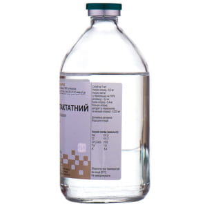 Рингер-Лактатный р-р д/инф. бут. 400мл