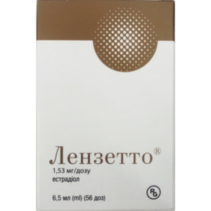 Лензетто спрей трансдерм. р-р 1,53мг/доза фл. 56доз
