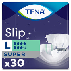 Подгузники для взрослых TENA (Тена) Slip Super Large (Слип Супер Ладж) размер 3 30 шт NEW