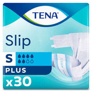 Підгузки для дорослих TENA (Тена) Slip Plus Smal (Сліп Плюс Смол) розмір 1 30 шт NEW