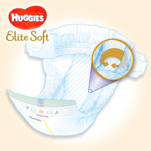 Підгузки для дітей HUGGIES (Хагіс) Elite Soft (Еліт софт) 1 від 3 до 5 кг 25 шт