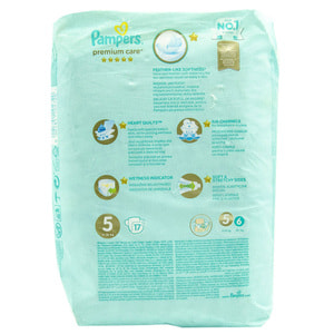 Підгузки для дітей PAMPERS Premium Care (Памперс Преміум) Junior (Юніор) 5 від 11 до 16 кг 17 шт