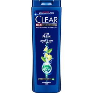 Шампунь для волос CLEAR (Клир) Men для мужчин Энергия свежести против перхоти 400 мл
