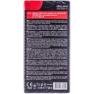 Презервативы DOLPHI (Долфи) три в одном 12 шт