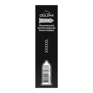 Презервативы DOLPHI (Долфи) XXXXXL (5 иксов эль) 3 шт