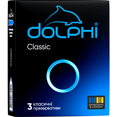 Презервативы DOLPHI (Долфи) классические 3 шт