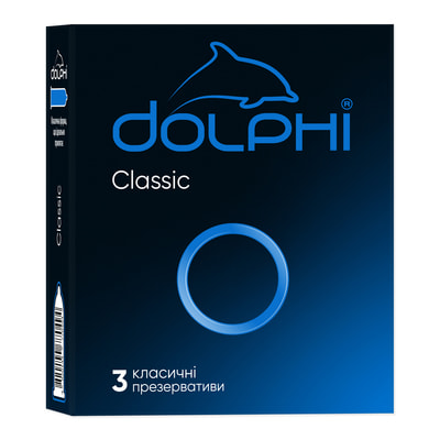 Презервативи DOLPHI (Долфі) класичні 3 шт