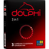 Презервативы DOLPHI (Долфи) три в одном 3 шт