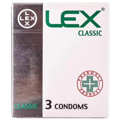 Презервативи LEX (Лекс) Classic класичні 3 шт