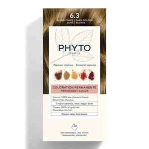 Крем-фарба для волосся PHYTO (Фіто) Фітоколор тон 6.3 темно-русявий золотистий