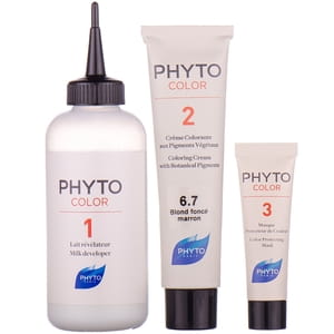 Крем-краска для волос PHYTO (Фито) Фитоколор тон 6.7 темно-русый каштановый