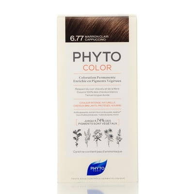Крем-фарба для волосся PHYTO (Фіто) Фітоколор тон 6.77 світло-каштановий капучино