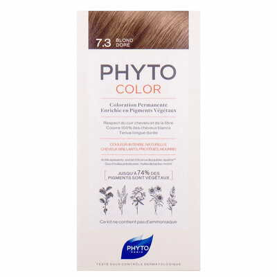 Крем-краска для волос PHYTO (Фито) Фитоколор тон 7.3 золотисто-русый