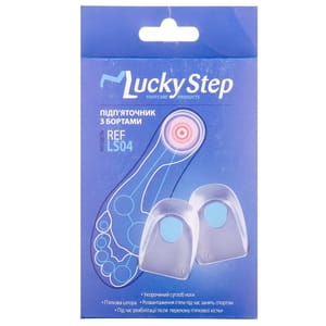 Подпяточник с бортами LUCKY STEP модель LS04 размер 2 (размер обуви 38-39) пара