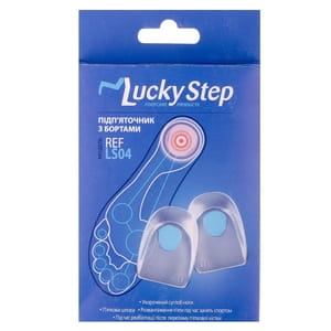 Підп'яточник з бортами LUCKY STEP модель LS04 розмір 3 (розмір взуття 40-42) пара