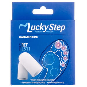 Напальчник LUCKY STEP размер 3 модель LS11 пара