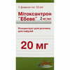 Митоксантрон Эбеве конц. д/р-ра д/инф. 2мг/мл фл. 10мл (20мг) №1