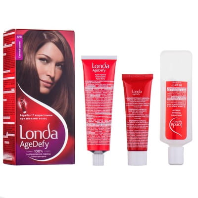 Крем-краска для волос LONDA (Лонда) Age Defy тон 6/0 Светлый шатен