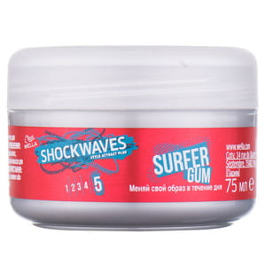 Воск для укладки волос WELLA (Велла) Shockwaves для создания текстуры 75 мл