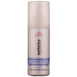 Спрей для укладки волос феном WELLAFLEX (Веллафлекс) Экстрасильная фиксация 150 мл