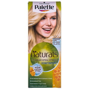 Крем-краска для волос PALETTE (Палет) Naturals цвет 100 (0-00) Скандинавский блондин