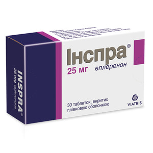 Інспра табл. в/о 25мг №30