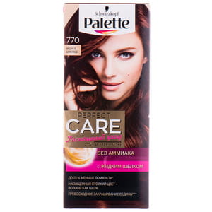 Крем-краска для волос PALETTE (Палет) Perfect Care цвет 770 Вишня в шоколаде