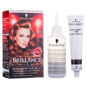 Крем-краска для волос BRILLANCE (Брилианс) цвет 921 Богемский медный