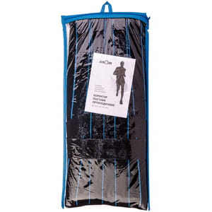 Коректор осанки (реклінатор, бандаж) Торговий Дім Алком модель 1070 ортопедичний колір чорний розмір 3