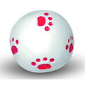 Игрушка для собак TOPSI (Топси) Мяч с отпечатками лап винил 10 см