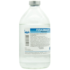 Плазмалит р-р д/инф. бут. 400мл