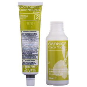 Крем-краска для волос GARNIER (Гарньер) Color Naturals интенсивное питание стойкая тон 1+ Ультрачерный