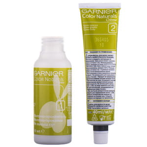 Крем-краска для волос GARNIER (Гарньер) Color Naturals интенсивное питание стойкая тон 10 Белое солнце
