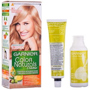 Крем-краска для волос GARNIER (Гарньер) Color Naturals интенсивное питание стойкая тон 9.1  Солнечный пляж