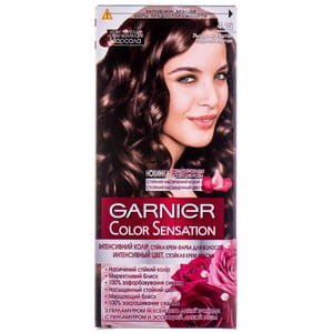 Крем-краска для волос GARNIER (Гарньер) Color Sensation (Колор сенсейшн) оттенок 4.15 Ледяной каштан