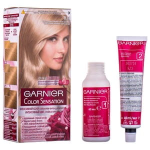 Крем-краска для волос GARNIER (Гарньер) Color Sensation (Колор сенсейшн) оттенок 9.13 Кристальный бежевый светло-русый