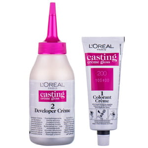 Крем-краска для волос L’OREAL PARIS (Лореаль) Casting Creme Gloss без аммиака оттенок 200 Черный кофе