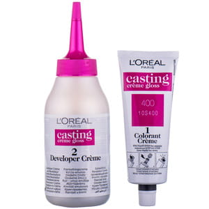 Крем-краска для волос L’OREAL PARIS (Лореаль) Casting Creme Gloss без аммиака оттенок 400 Каштановый