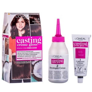 Крем-краска для волос L’OREAL PARIS (Лореаль) Casting Creme Gloss без аммиака оттенок 515 Морозный шоколад