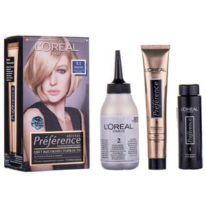 Краска для волос L’OREAL PARIS (Лореаль) Recital Preference оттенок 9.1 Викинг очень светло-русый пепельный