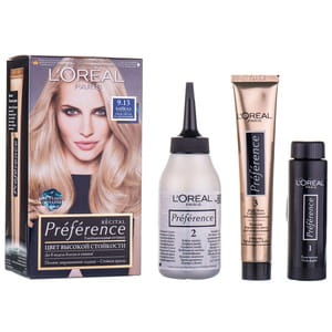 Краска для волос L’OREAL PARIS (Лореаль) Recital Preference оттенок 9.13 Байкал Очень светло-русый бежевый