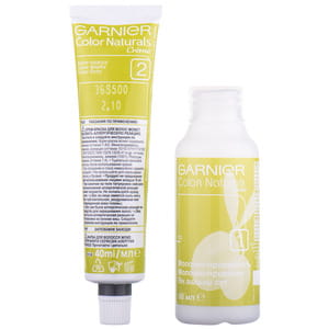 Крем-краска для волос GARNIER (Гарньер) Color Naturals интенсивное питание стойкая тон 2.10 Черный опал