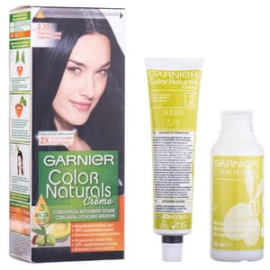 Крем-краска для волос GARNIER (Гарньер) Color Naturals интенсивное питание стойкая тон 2.10 Черный опал