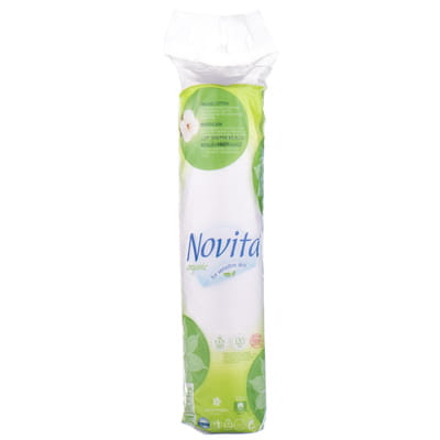 Диски ватні косметичні NOVITA (Новіта) Organic 120 шт