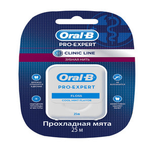 Зубна нитка ORAL-B (Орал-бі) Pro-Expert Clinic Line (Про експерт клінік лайн) 25 м