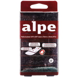 Пластырь Алпе светлый классический размер 76 х 19 мм 10 шт